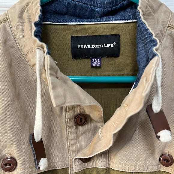 Vintage Style, Privileged Life; Long Sleeve T-Shirt XXL - Picture 2 of 3